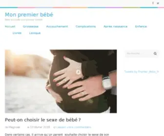 Premier-Bebe.fr(Mon premier bébé) Screenshot