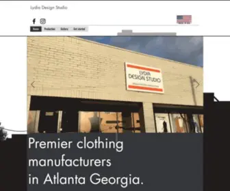 Premier-Clothing.com(Clothing Manufacturers in Atlanta Georgia) Screenshot