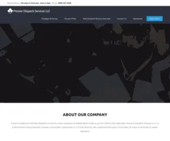 Premier-Dispatch.com(Premier Dispatch Services LLC) Screenshot