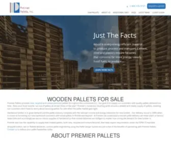 Premier-Pallets.com(Premier Pallets) Screenshot