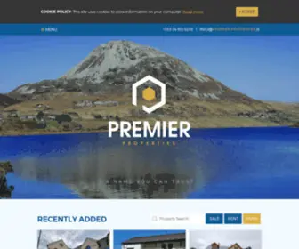 Premier-Properties.ie(Premier Properties Was Founded In 2001 By Gerry & Patricia Grennan And) Screenshot