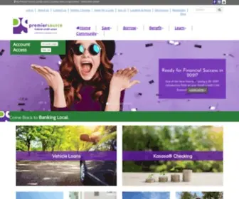 Premier-Sourcecu.com(Premier Source Credit Union) Screenshot