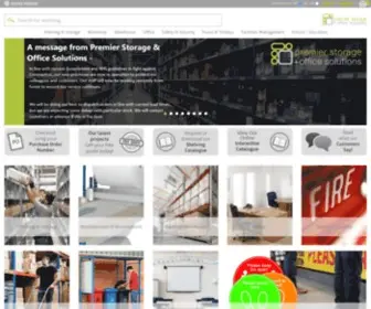 Premier-Storage.co.uk(Premier Storage and Office Solutions in Doncaster) Screenshot
