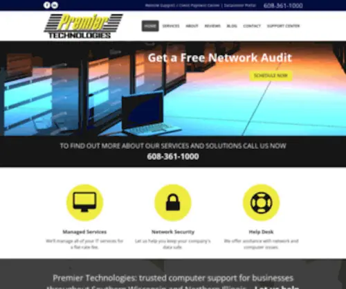 Premier-Technologies.com(Premier Technologies) Screenshot