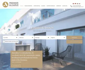 Premieralgarveproperty.com(Premier Algarve) Screenshot