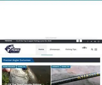 Premierangler.com(Premier Angler) Screenshot