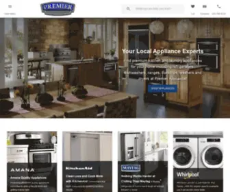 Premierapplianceinc.com(Shop Appliances) Screenshot