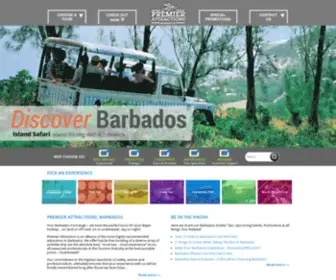 Premierattractions.bb(Premier Attractions Barbados) Screenshot