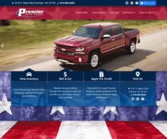 Premierautogroupofdurham.com(Used Cars Durham NC) Screenshot