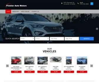 Premierautomotors.com(Premier Auto Motors) Screenshot