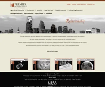 Premierbrokerage.com(Premier Brokerage Services Inc) Screenshot