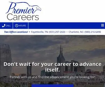 Premiercareers.com(Premier Careers) Screenshot