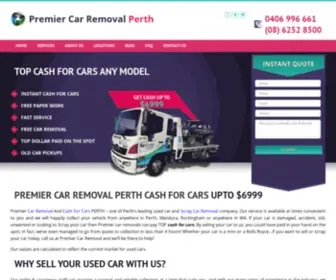 Premiercarremoval.com.au(Cash For Cars Removal Scrap Unwanted Perth We Come To You & Pay Cash) Screenshot