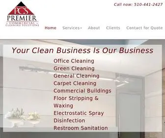 Premierccs.com(Contact PremierCCS for your commercial cleaning needs) Screenshot