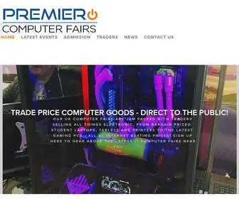 Premiercomputerfairs.co.uk(Premier Computer Fairs) Screenshot