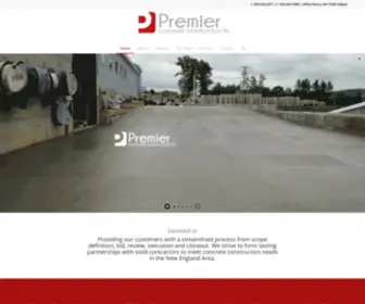 Premierconcretellc.com(Premier Concrete) Screenshot