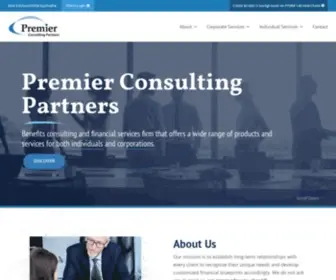 Premierconsultingpartners.com(Premier Consulting Partners) Screenshot