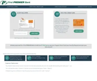 Premiercreditcard.com(Premiercreditcard) Screenshot