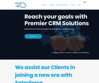 Premiercrmsolutions.com(Premier CRM Solutions) Screenshot