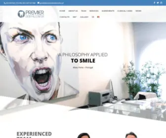 Premierdentalcenter.pt(Premier DentalCenter) Screenshot