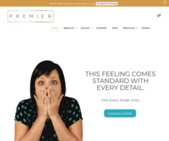 Premierdetailingandwash.com(Premier) Screenshot