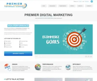 Premierdigitalmarketing.com(Premier Digital Marketing) Screenshot