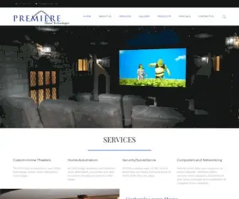 Premiereht.com(Custom Home Theaters) Screenshot