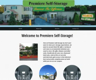 Premiereselfstorage.com(Home) Screenshot