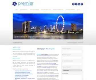 Premierexpatmortgages.com(Expat Mortgages) Screenshot