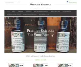 Premierextracts.com(Quality CBD extracts at below) Screenshot