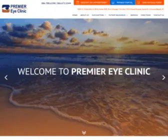 Premiereyeclinic.com(Cataracts Port Orange) Screenshot