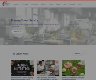 Premierfoodservice.co.uk(Premier Foods) Screenshot