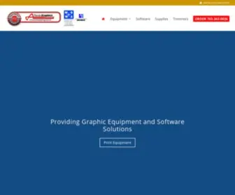 Premiergraphicsgroup.com(Graphic Equipment & Software Solutions) Screenshot