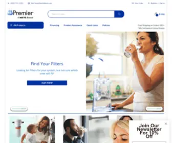 Premierh2O.com(Water Purification Company) Screenshot