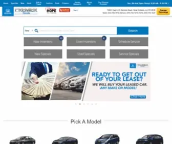 Premierhonda.com(Premierhonda) Screenshot