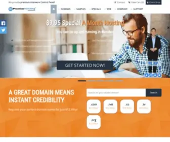 Premierhostingcompany.com(Premier Hosting Company) Screenshot
