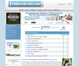 Premieringtones.com(Premieringtones) Screenshot