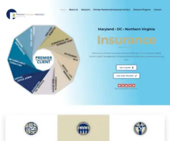 Premierinsuranceadvisor.com(DC & Virginia's Leading Insurance Advisory Firm Since 1999) Screenshot