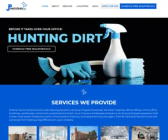 Premierjanservices.com(Premier Janitorial Services) Screenshot