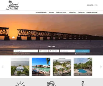 Premierkeys.com(Florida Keys Vacation Rental Home) Screenshot