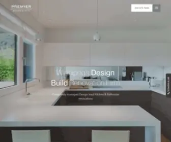 Premierkitchenbath.ca(Premier Kitchen & Bath) Screenshot