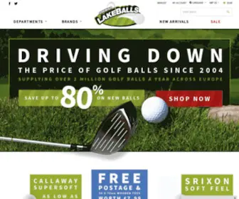 Premierlakeballs.com(Premier Lake Balls) Screenshot