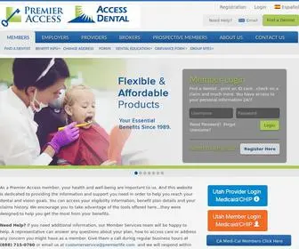 Premierlife.com(Premier Access Insurance) Screenshot