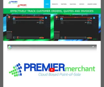 Premiermerchant.com(Point of Sale Software) Screenshot