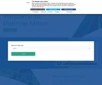 Premiermiton.com(Premier Miton Investors) Screenshot