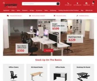 Premierofficefurniture.com.au(Office Furniture Melbourne) Screenshot