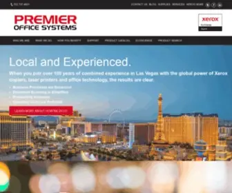 Premierofficesystems.com(Premier Office Systems) Screenshot