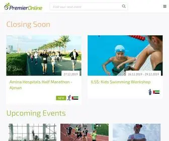 Premieronline.com(Premier Online) Screenshot