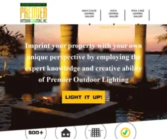 Premieroutdoorlighting.com(Outdoor Landscape Lighting Tampa) Screenshot