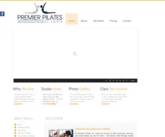 Premierpilatesstlouis.com(Premier Pilates St. Louis) Screenshot